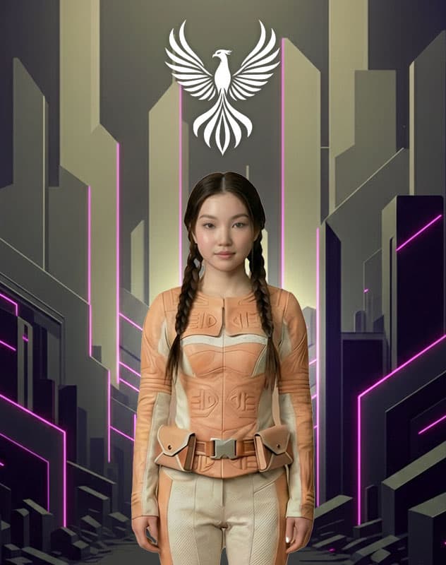 Spore Character: Lena Chen - Botanist-in-training