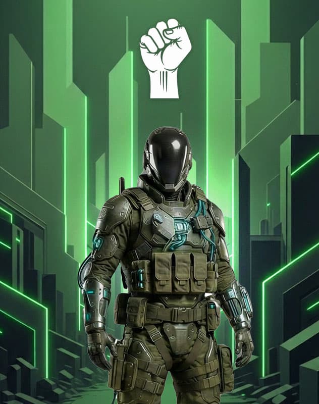 Spore Character: Bastion Party Trooper - Trooper