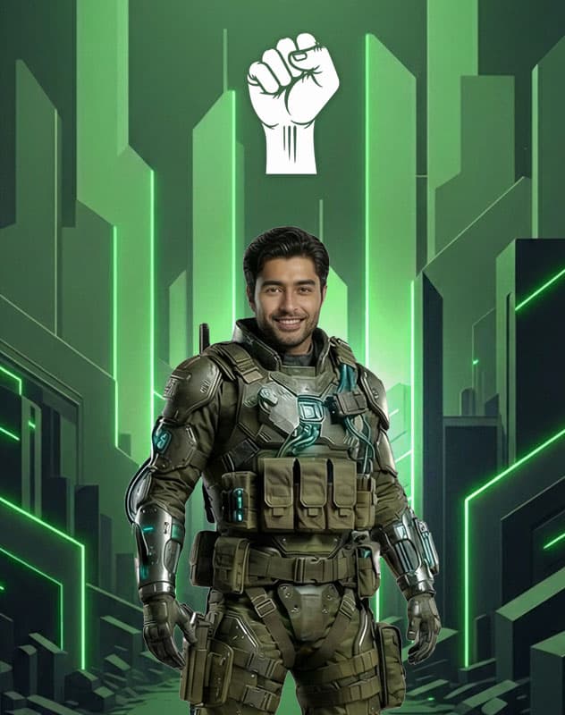 Spore Character: Marcus Varga | Tactical - Bastion Party Scout