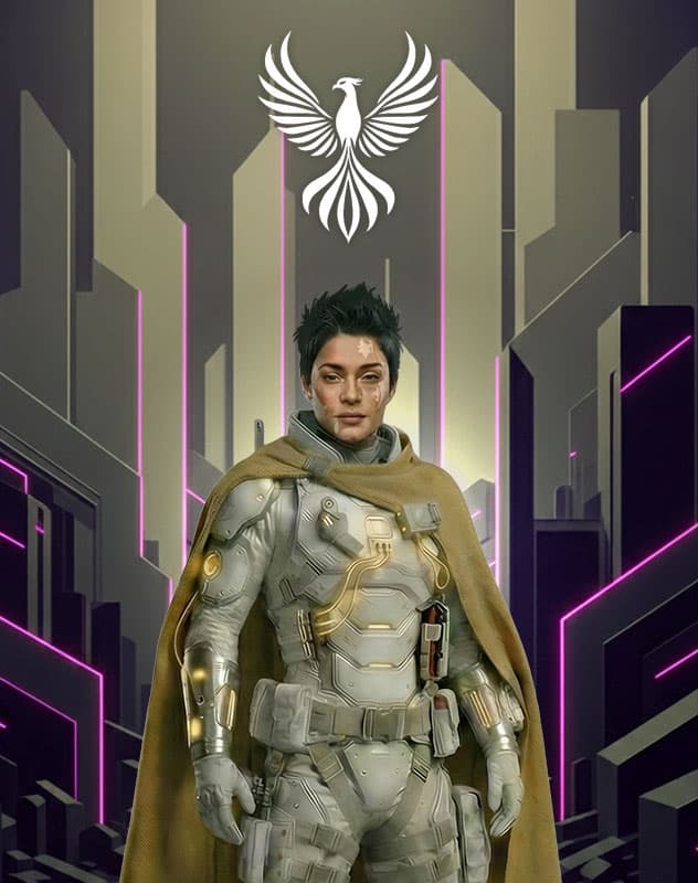 Spore Character: Aly - New Alliance Defence Force Captain