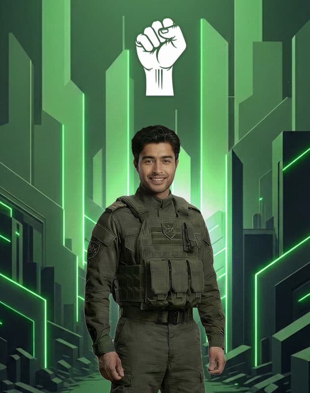 Spore Character: Marcus Varga | Military Fatigue - Bastion Party Cadet