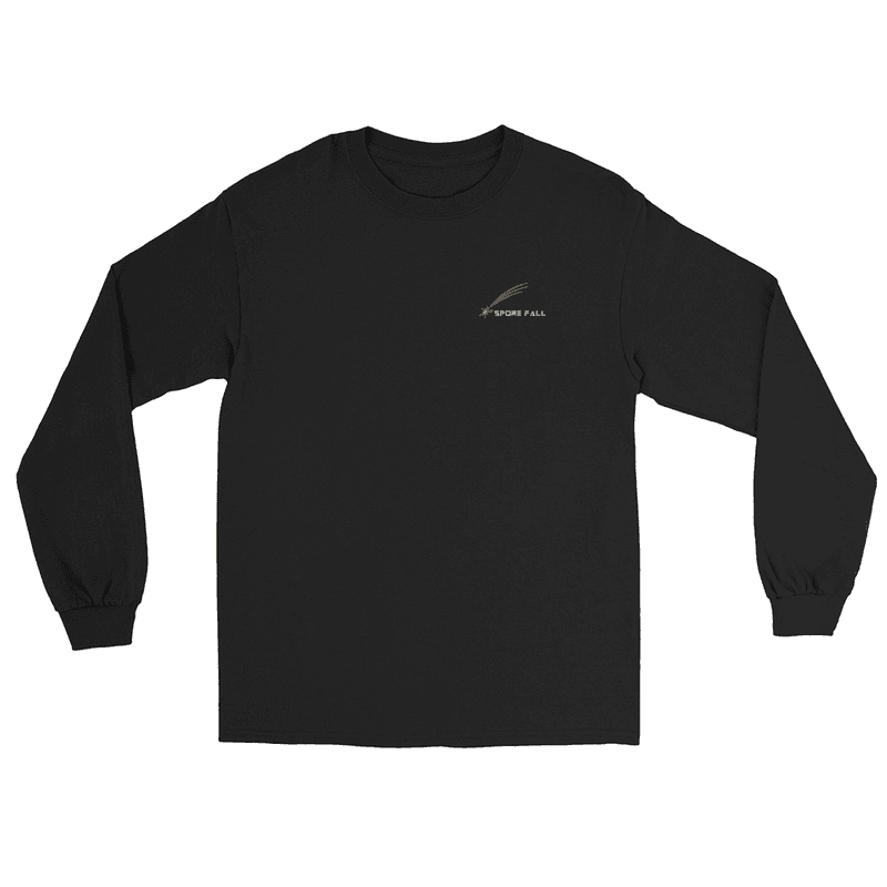 Spore Fall: Long Sleeve Tee | Unisex |  Black