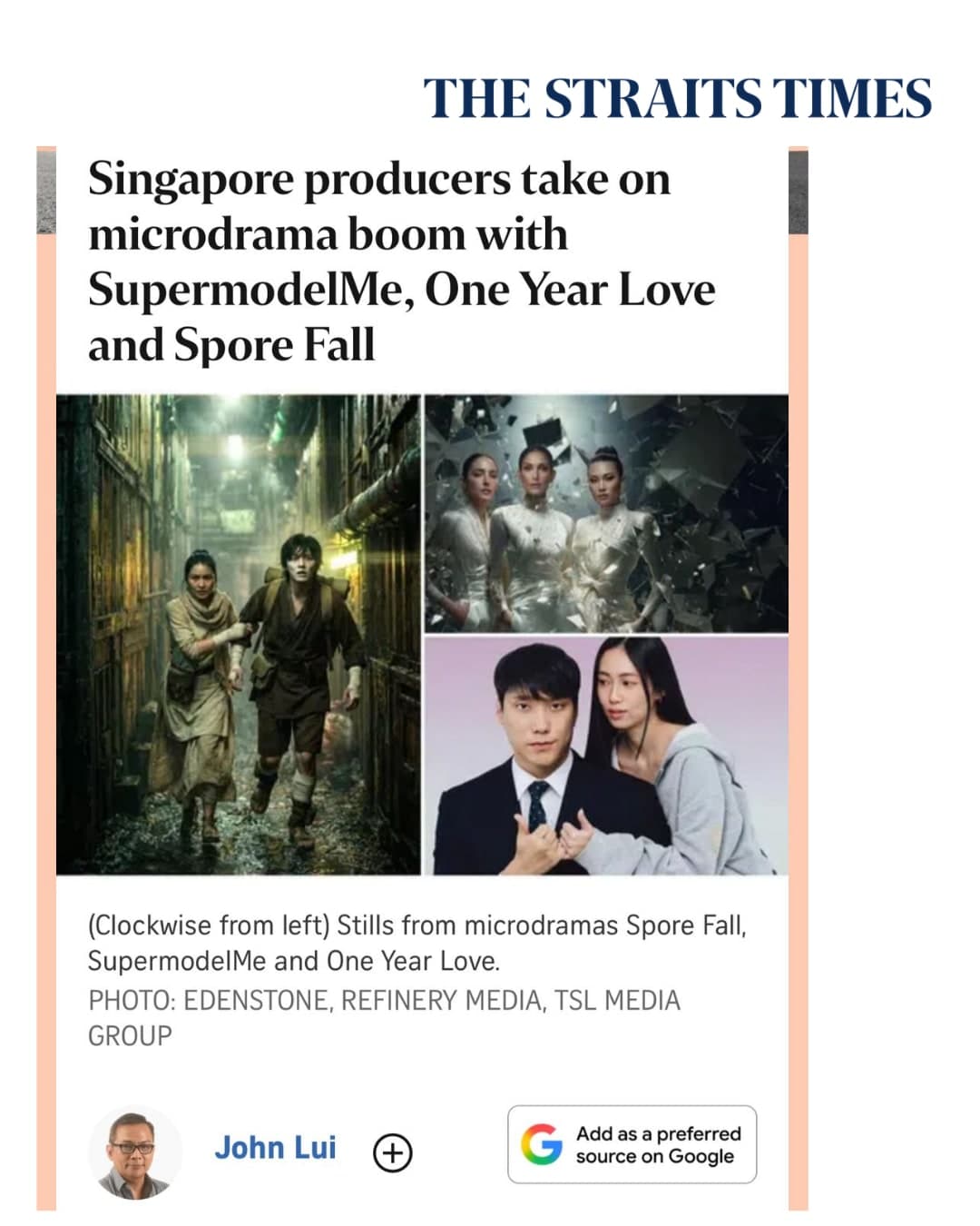 Story First, AI Second: Can Singapore Build the Next Global Franchise?