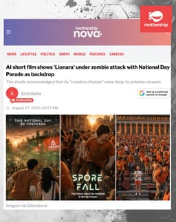 Bersama Majulah: AI-Assisted Short Film Reimagines Singapore's Story for National Day