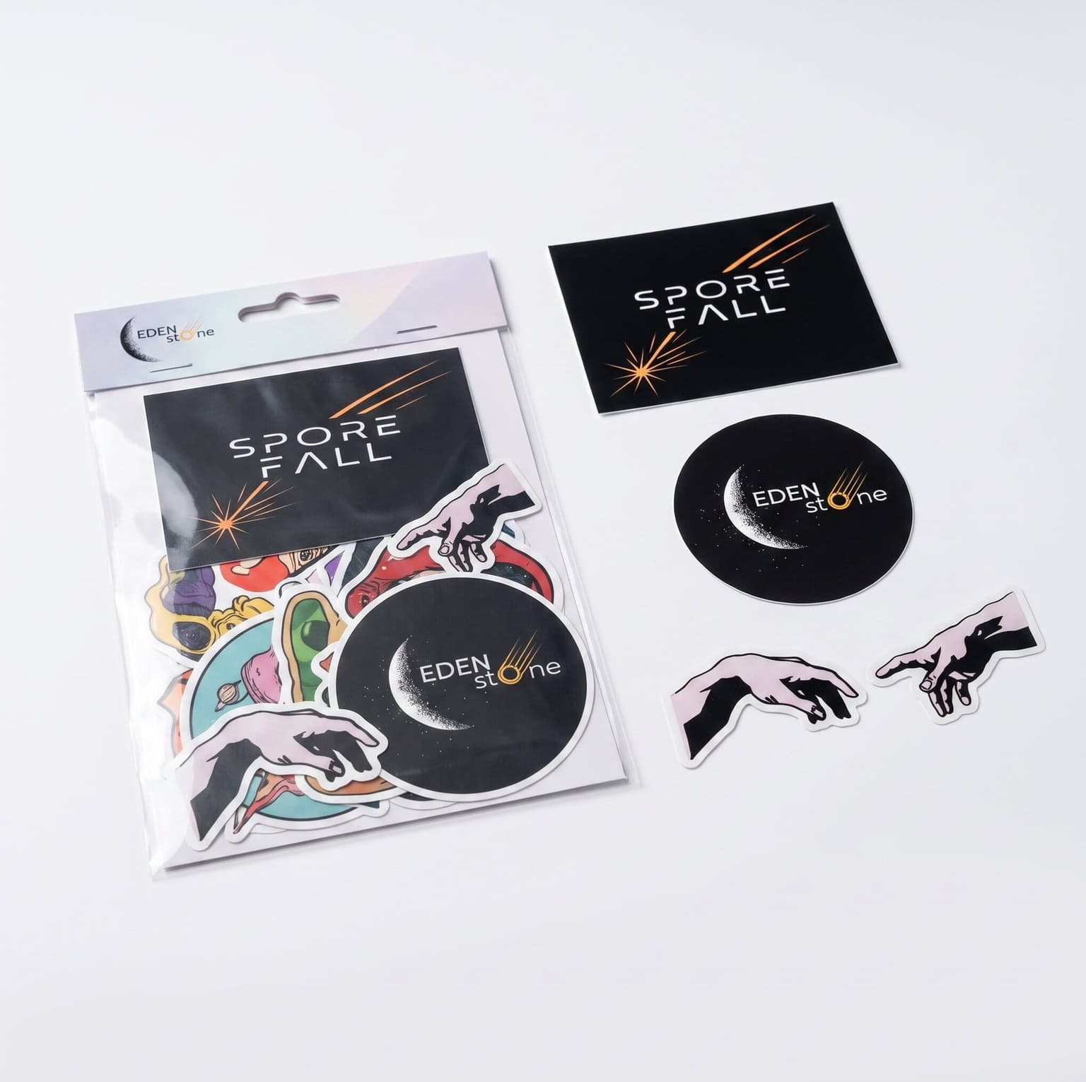 SPOREFALL Stickers